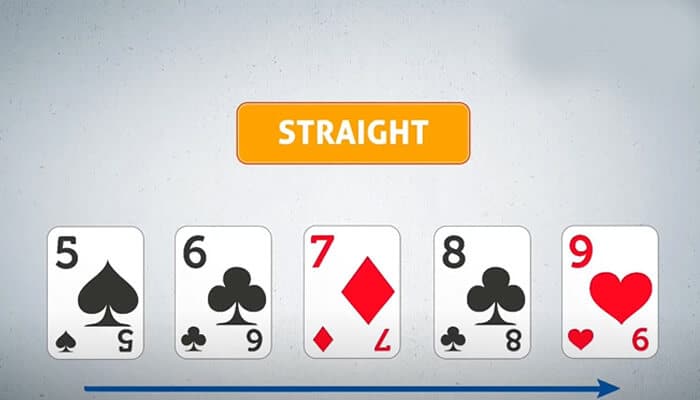 Straight trong poker